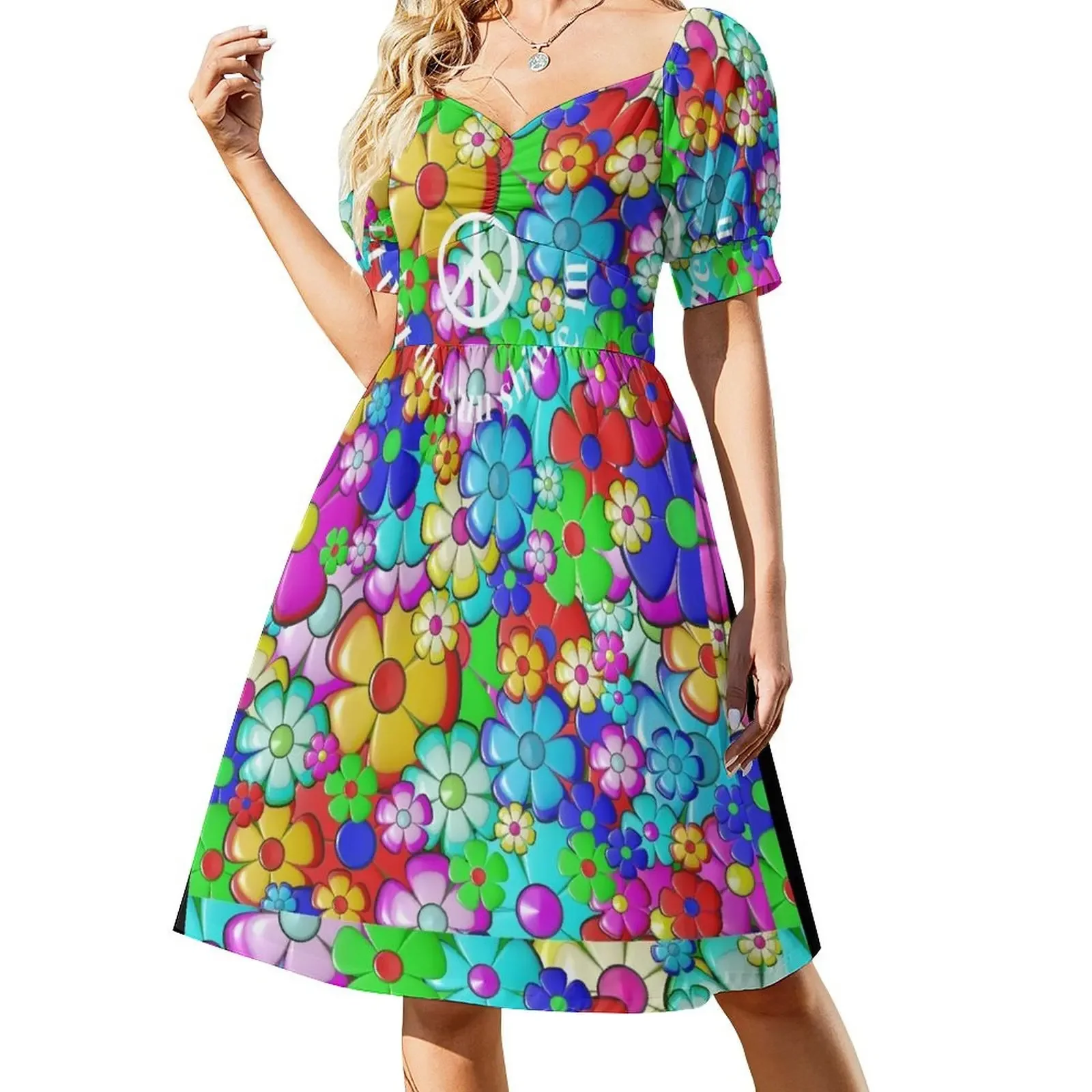 let the sun shine in - Hippy Hair Musical theatre Sleeveless Dress Evening gown Women's summer dresses Dress
let the sun shine in - Hippy Hair Musical theatre Sleeveless Dress Evening gown Women's summer dresses Dress