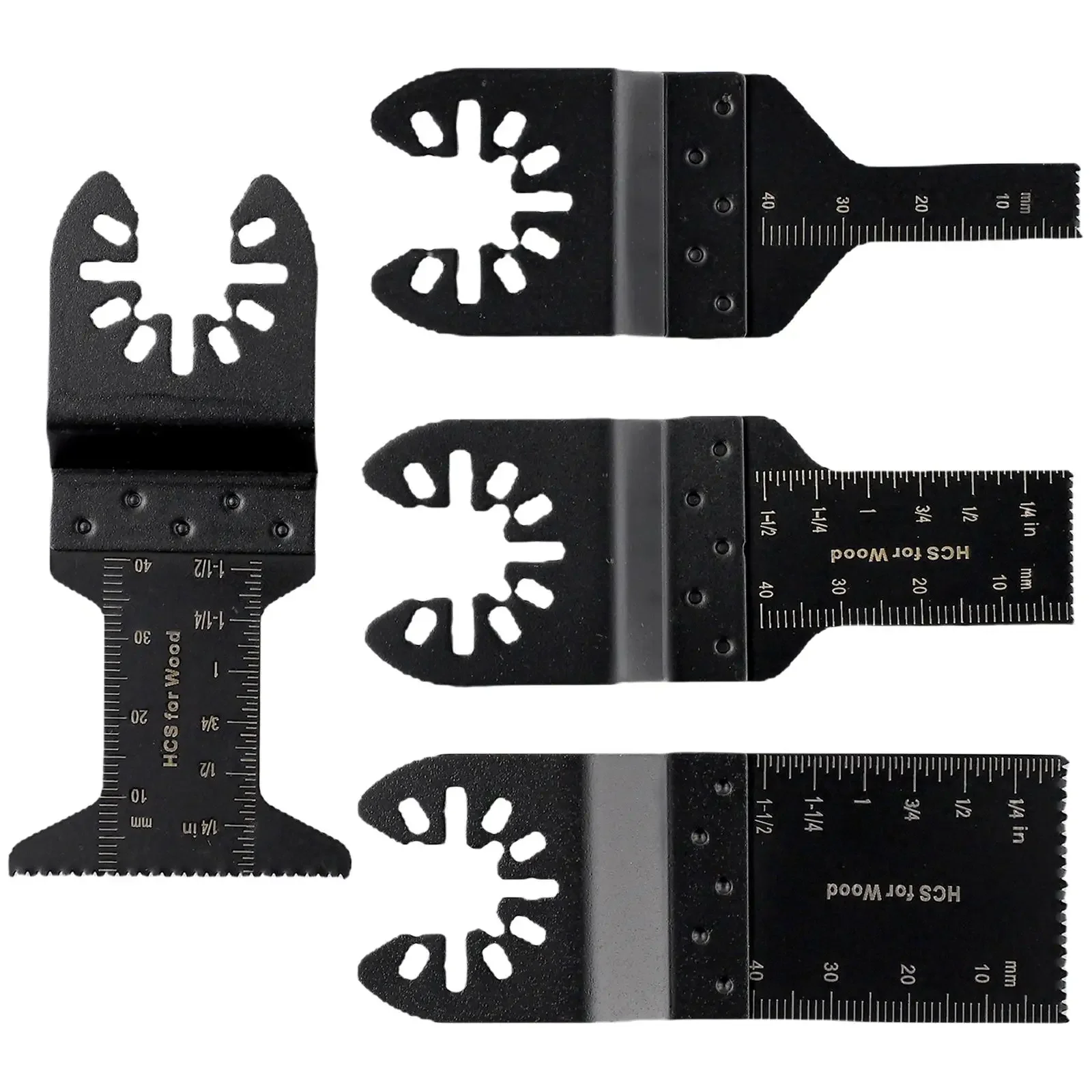 4pcs Oscillating Saw Blades Multitool Blades High Carbon Steel Bi-Metal Curved Edge Wear Resistant Cutter Blade Cutting Tool
4pcs Oscillating Saw Blades Multitool Blades High Carbon Steel Bi-Metal Curved Edge Wear Resistant Cutter Blade Cutting Tool