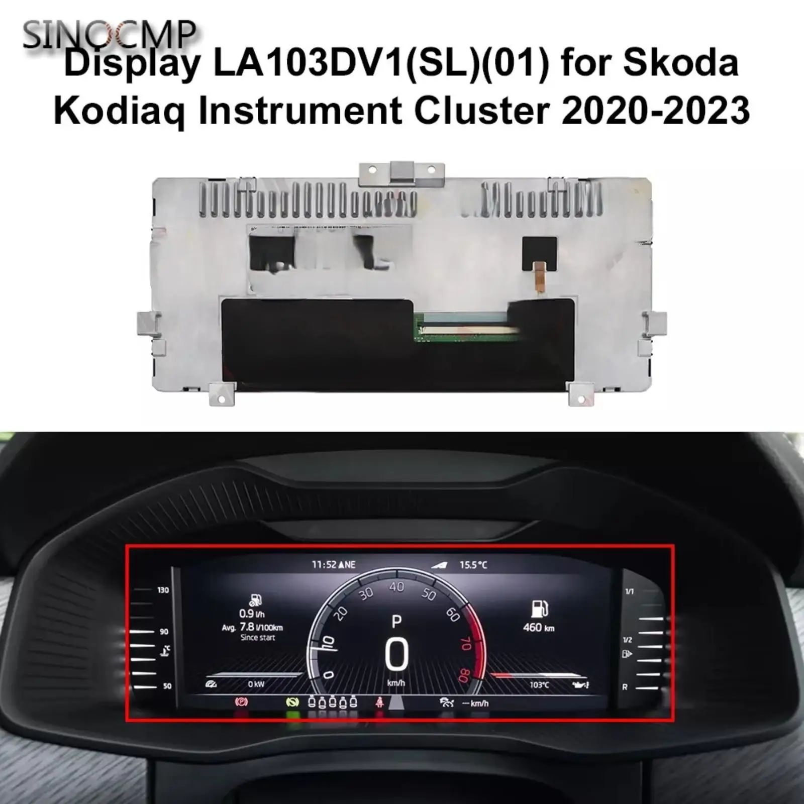 LA103DV1(SL)(01) 10.3inch LCD Display Instrument Cluster Display 565920790D 17A920790 17A920320 for VW T-Roc and Skoda Kodiaq
LA103DV1(SL)(01) 10.3inch LCD Display Instrument Cluster Display 565920790D 17A920790 17A920320 for VW T-Roc and Skoda Kodiaq