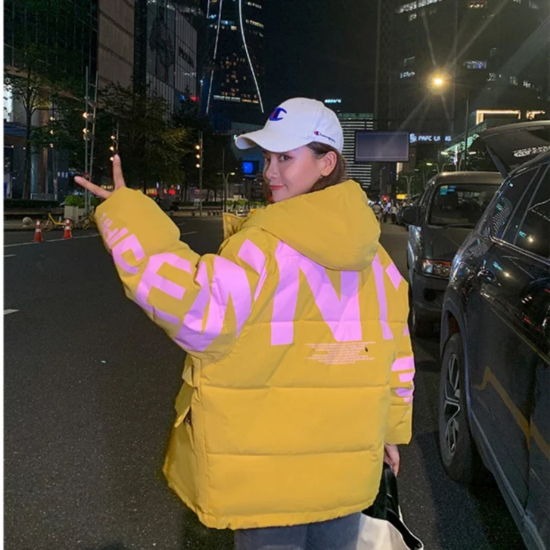 2022 Winter Bomber Jacket Women's Parkas Hooded Down Cotton Padded Coats Hip Hop Cotton Jackets Casual Thick Parka Warm Outwear
2022 Winter Bomber Jacket Women's Parkas Hooded Down Cotton Padded Coats Hip Hop Cotton Jackets Casual Thick Parka Warm Outwear
