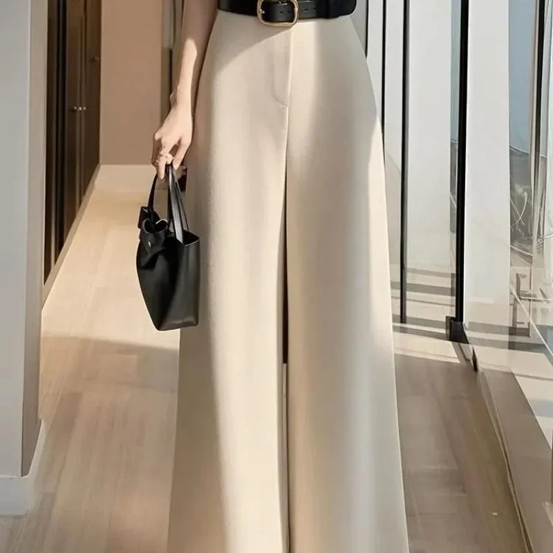 Весенне-осенний модный костюм, длинные брюки, женские универсальные брюки с высокой талией, повседневные свободные широкие брюки, офисные женские брюки 067A
Весенне-осенний модный костюм, длинные брюки, женские универсальные брюки с высокой талией, повседневные свободные широкие брюки, офисные женские брюки 067A