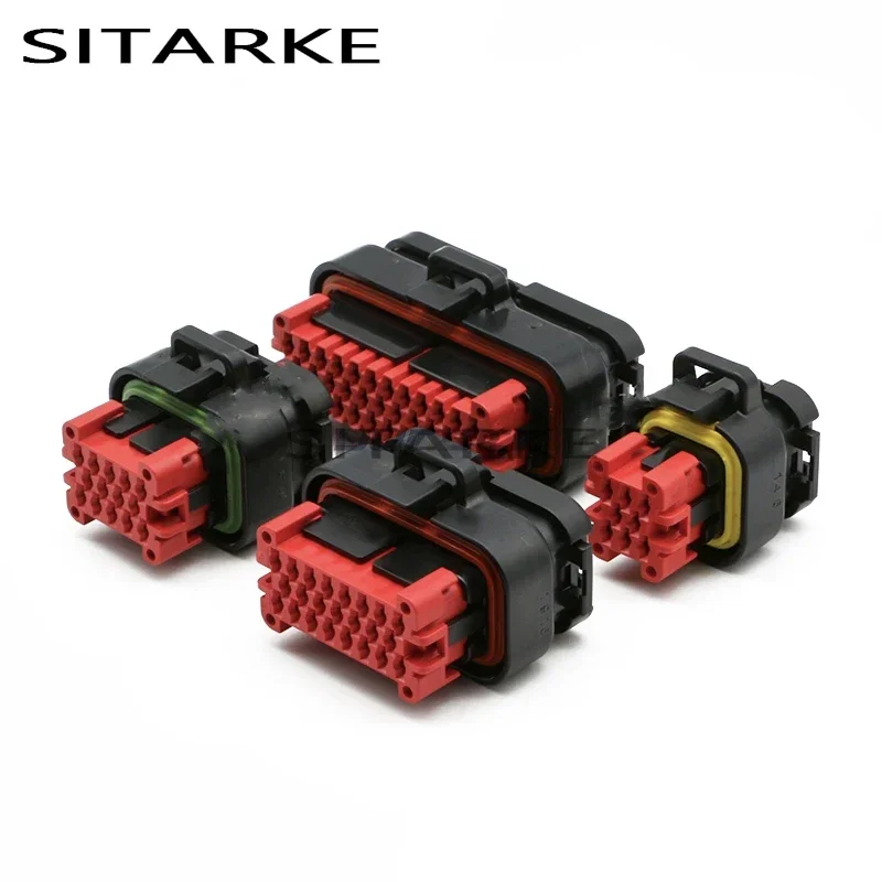 1 Set Tyco 8/14/23/35 Pin ECU Automobile Male Female Waterproof Connectors Epec Electrical Straight Curved Needle Plug 776164-1
1 Set Tyco 8/14/23/35 Pin ECU Automobile Male Female Waterproof Connectors Epec Electrical Straight Curved Needle Plug 776164-1