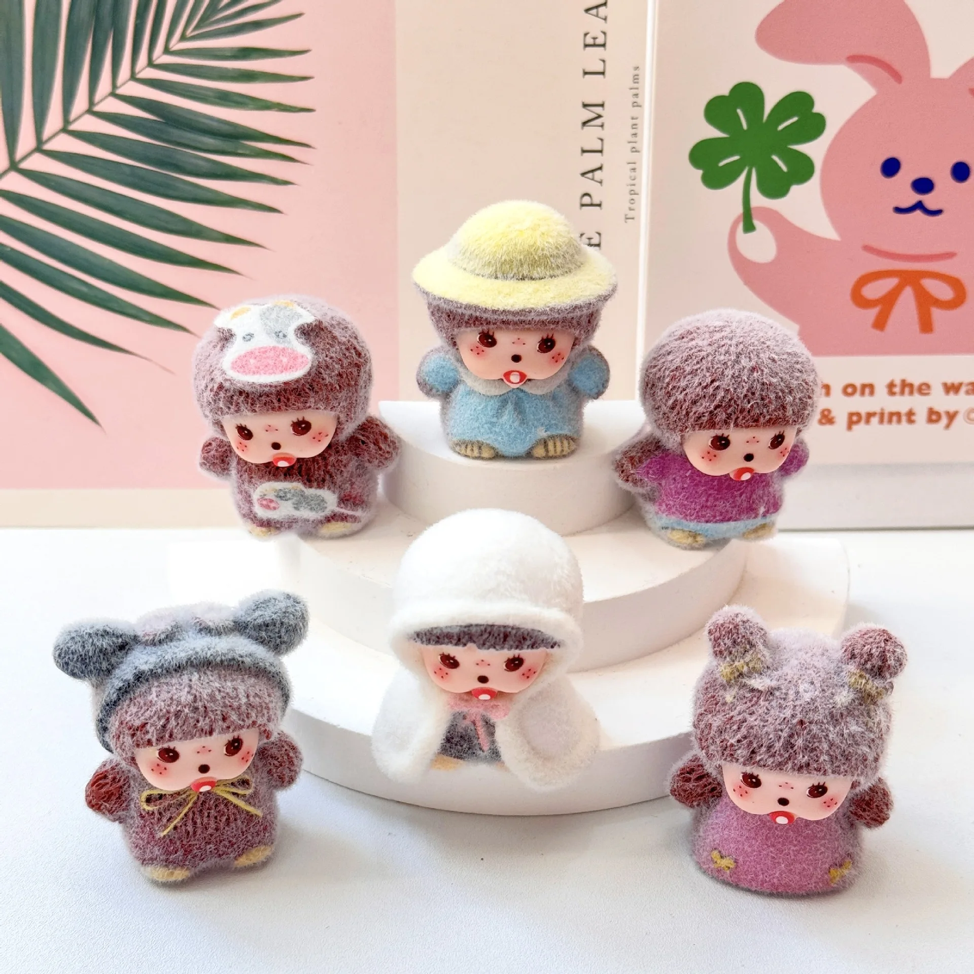 6 pieces of cute honey mouse animal diy ornaments, pendants, keychains, desktop small ornaments, resin accessories
6 pieces of cute honey mouse animal diy ornaments, pendants, keychains, desktop small ornaments, resin accessories
