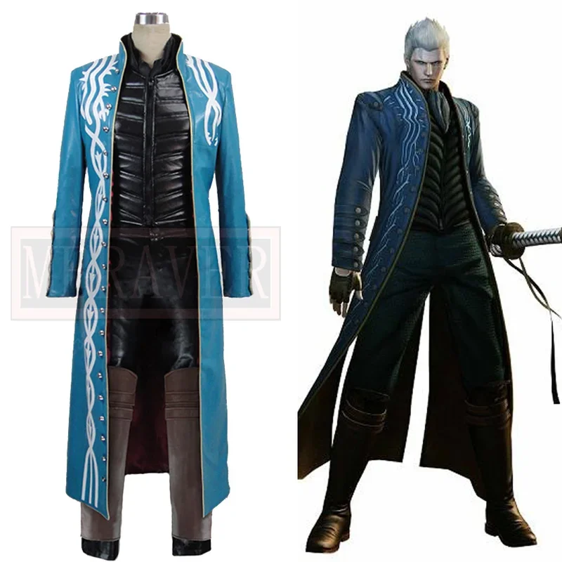 Костюм для косплея DMC 3 vergilcos, униформа на Хэллоуин, индивидуальный пошив, любой размер
Костюм для косплея DMC 3 vergilcos, униформа на Хэллоуин, индивидуальный пошив, любой размер