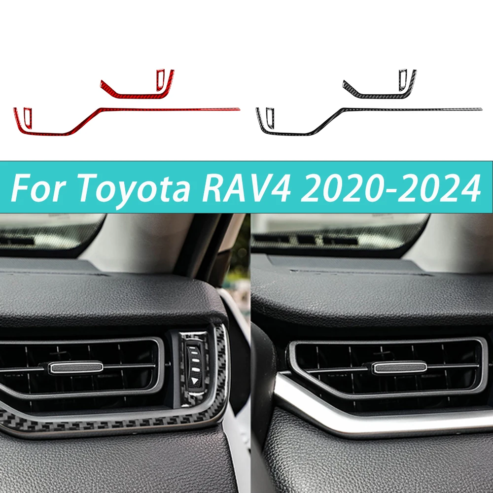 For Toyota RAV4 2020 2021 2022 2023 2024 Carbon Fiber Side AC Vent Automotive Interior Accessories Decoration Stickers
For Toyota RAV4 2020 2021 2022 2023 2024 Carbon Fiber Side AC Vent Automotive Interior Accessories Decoration Stickers