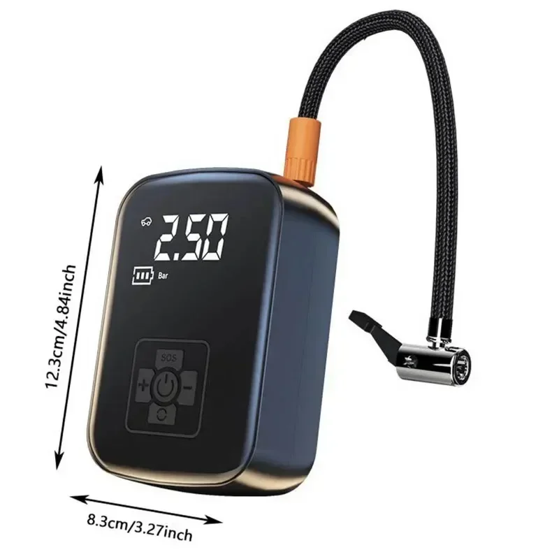 Tire Inflation Pump Car Air Compressor Micro Car Inflation Pump Digital Air Compressor for Cars Motorcycles Bicycles
Tire Inflation Pump Car Air Compressor Micro Car Inflation Pump Digital Air Compressor for Cars Motorcycles Bicycles