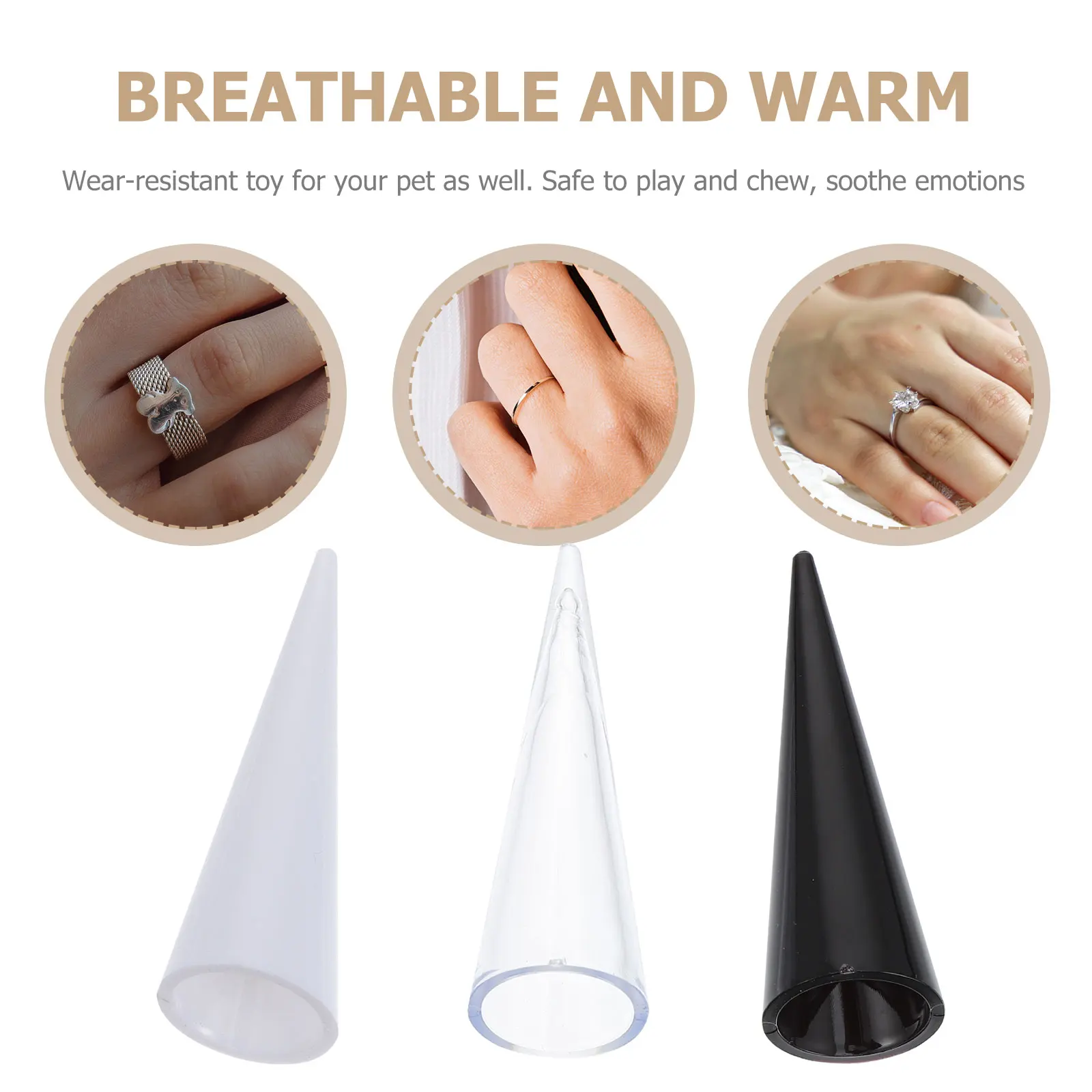 12 Pcs Ring Display Stand Acrylic Jewelry Holder Durable Lightweight Cone Shaped Ring Showcase for Home Store Trade Shows
12 Pcs Ring Display Stand Acrylic Jewelry Holder Durable Lightweight Cone Shaped Ring Showcase for Home Store Trade Shows
