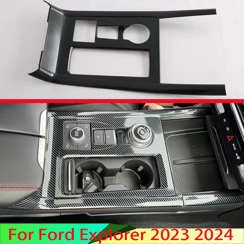 Для Ford Explorer 2023 2024, автомобильные аксессуары, стиль из углеродного волокна, панель переключения передач, крышка центральной консоли, накладка, стиль рамки
Для Ford Explorer 2023 2024, автомобильные аксессуары, стиль из углеродного волокна, панель переключения передач, крышка центральной консоли, накладка, стиль рамки