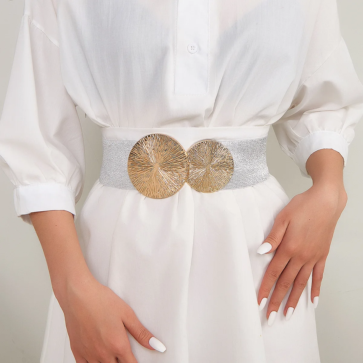 Trendy Brand European and American Style Belt Women's Decorative Coat with Dress,belt Waist Suit Elastic Elastic Waist Seal Wide
Trendy Brand European and American Style Belt Women's Decorative Coat with Dress,belt Waist Suit Elastic Elastic Waist Seal Wide