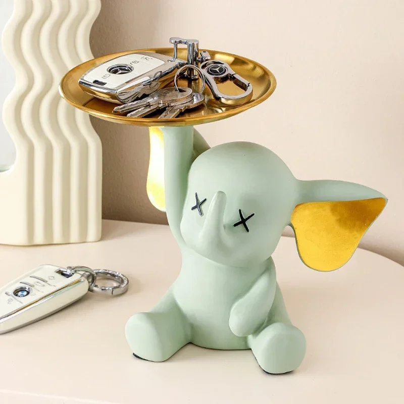 Resin Elephant Entrance Key Storage Ornament Nordic Creative Modern Minimalist Living Room Home Decoration Tray Gift
Resin Elephant Entrance Key Storage Ornament Nordic Creative Modern Minimalist Living Room Home Decoration Tray Gift