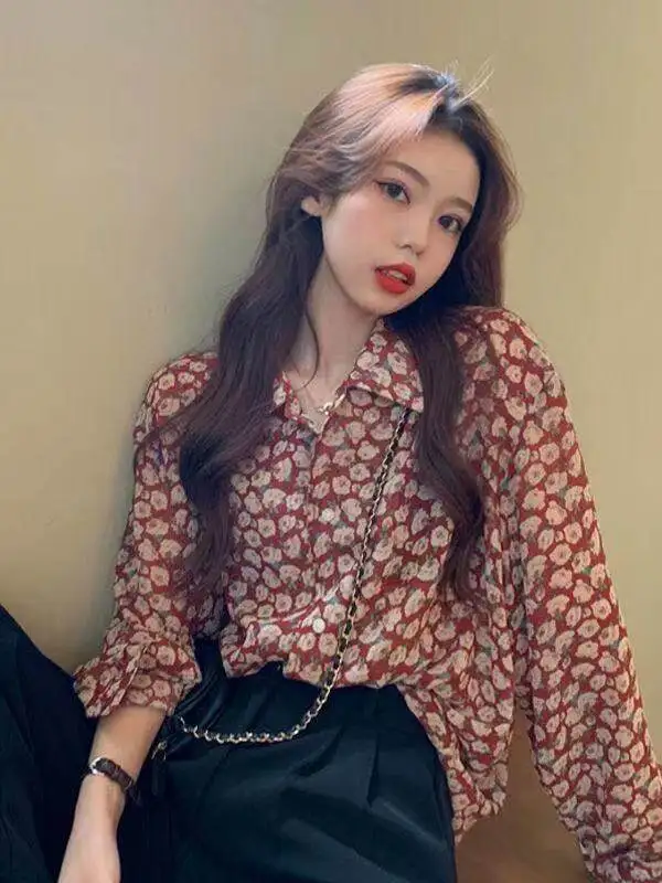plus Size Floral Print Long Sleeve Women's Shirt Casual Style Loose Fit Spring Autumn Gentle Style Anti-Aging Top for Heavy S...
plus Size Floral Print Long Sleeve Women's Shirt Casual Style Loose Fit Spring Autumn Gentle Style Anti-Aging Top for Heavy S...
