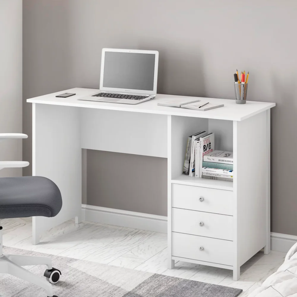 Новинка 2023, современный стол Techni furniture с 3 ящиками для хранения, белые компьютерные столы
Новинка 2023, современный стол Techni furniture с 3 ящиками для хранения, белые компьютерные столы