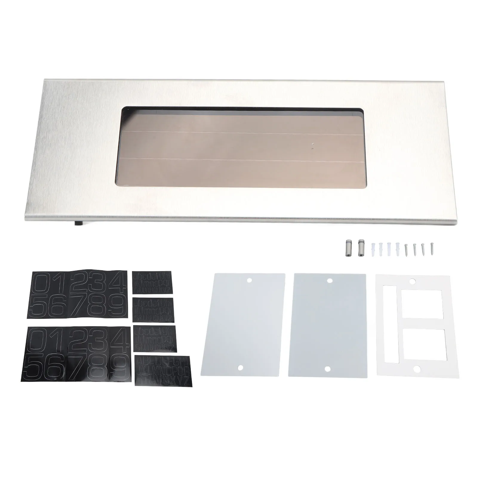 Waterproof Solar Address Sign White Light Uniform Brightness Anti Glare Solar House Numbers Light for Home Garden Patio Yard
Waterproof Solar Address Sign White Light Uniform Brightness Anti Glare Solar House Numbers Light for Home Garden Patio Yard