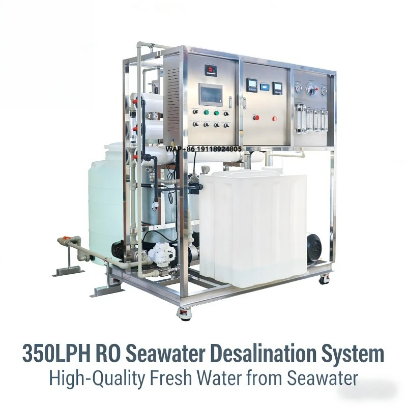350LPH High-Efficiency 304 Stainless Steel Seawater Desalination System with PLC & Pump for Island Drinking Water
350LPH High-Efficiency 304 Stainless Steel Seawater Desalination System with PLC & Pump for Island Drinking Water