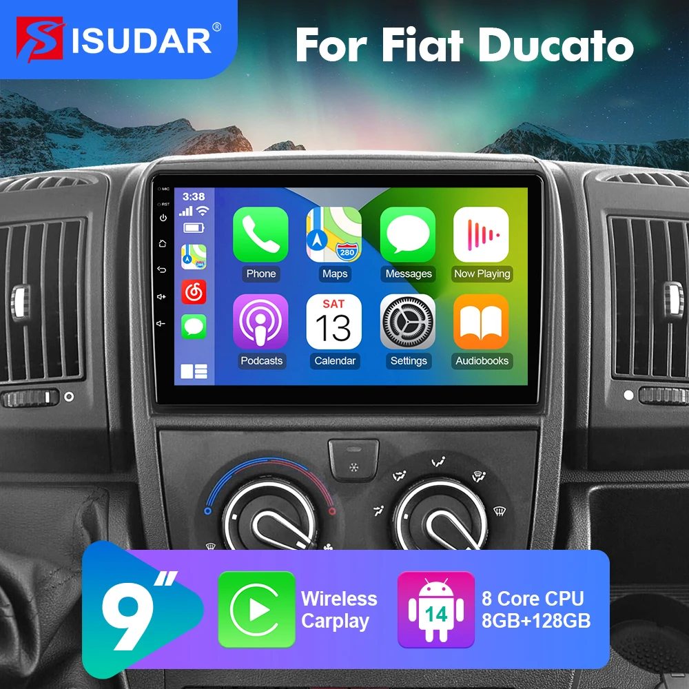 2026 new! 9" Android 14 Multimedia For Fiat Ducato Peugeot Boxer Citroen Jumper 2006-2022 Carplay Auto Stereo 2 din Head Unit 2K
2026 new! 9" Android 14 Multimedia For Fiat Ducato Peugeot Boxer Citroen Jumper 2006-2022 Carplay Auto Stereo 2 din Head Unit 2K