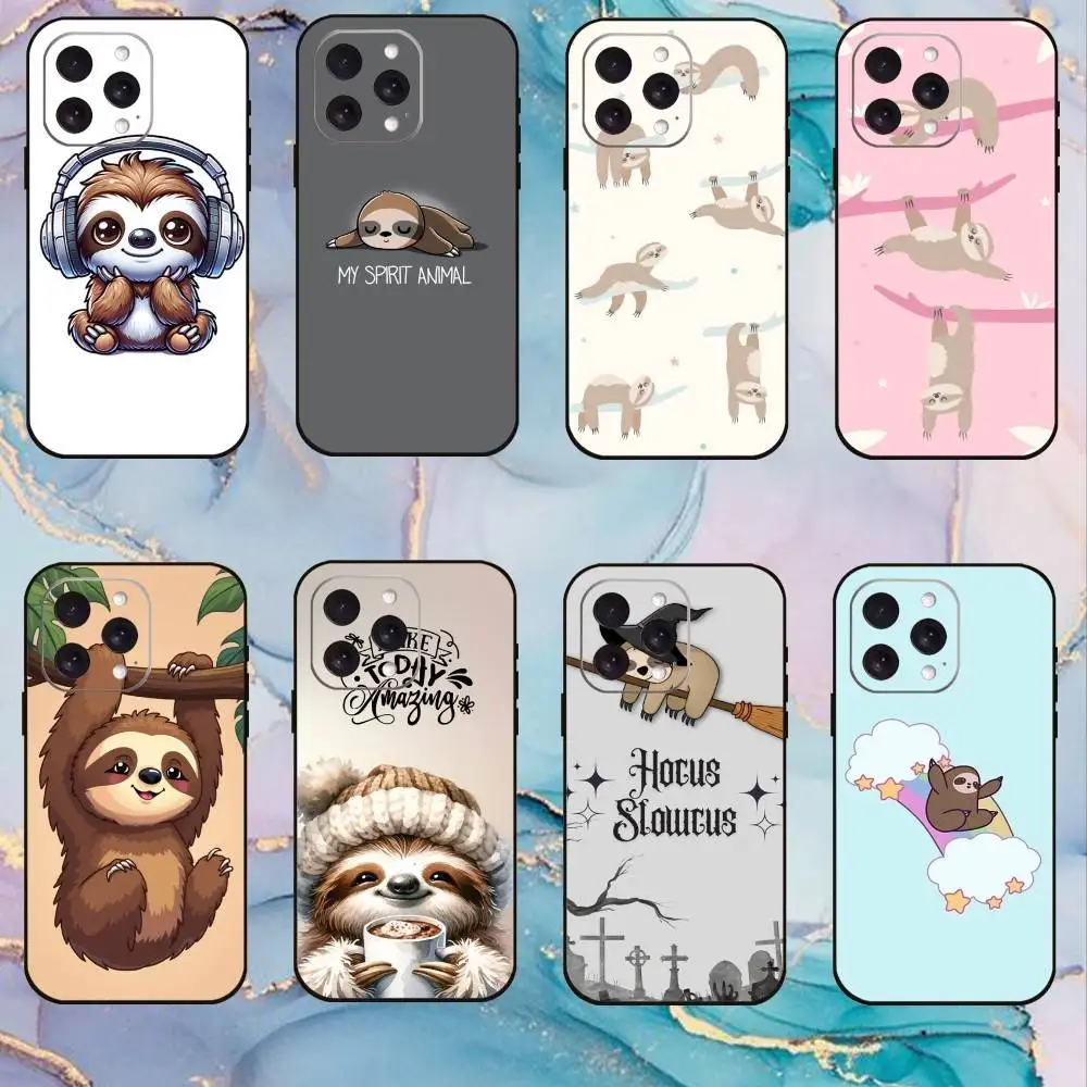 Cute Sloth Animal Phone Case For iPhone17,16,15,14,13,12,11 Plus,Pro Max Soft Black Cover
Cute Sloth Animal Phone Case For iPhone17,16,15,14,13,12,11 Plus,Pro Max Soft Black Cover