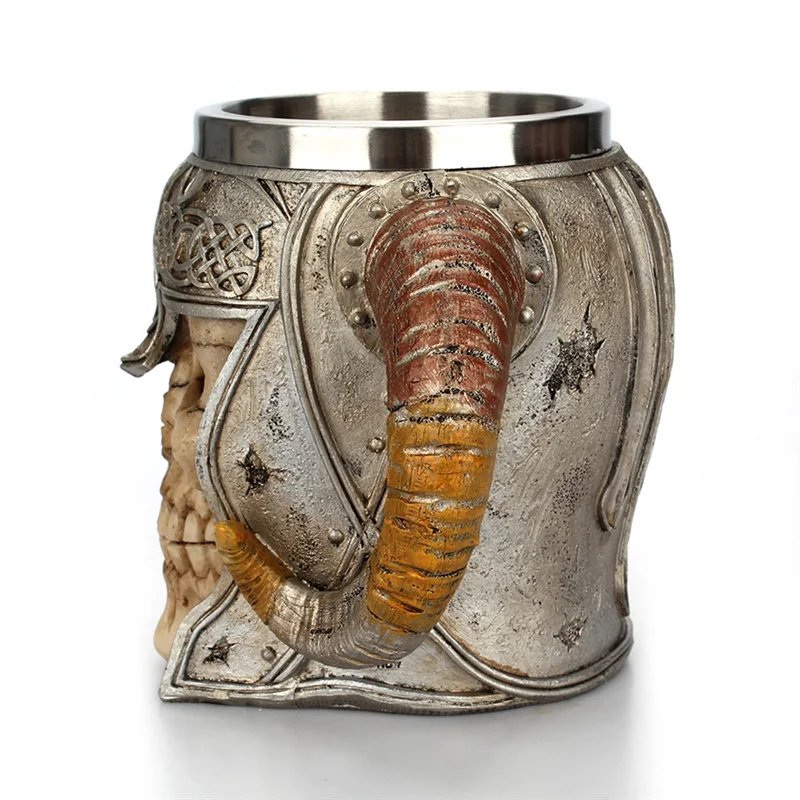 MOPHE-Halloween Bar Drinkware Gift Stainless Steel Skull Mug Drinking Cup Resin Beer Coffee Mug Tea Cup
MOPHE-Halloween Bar Drinkware Gift Stainless Steel Skull Mug Drinking Cup Resin Beer Coffee Mug Tea Cup