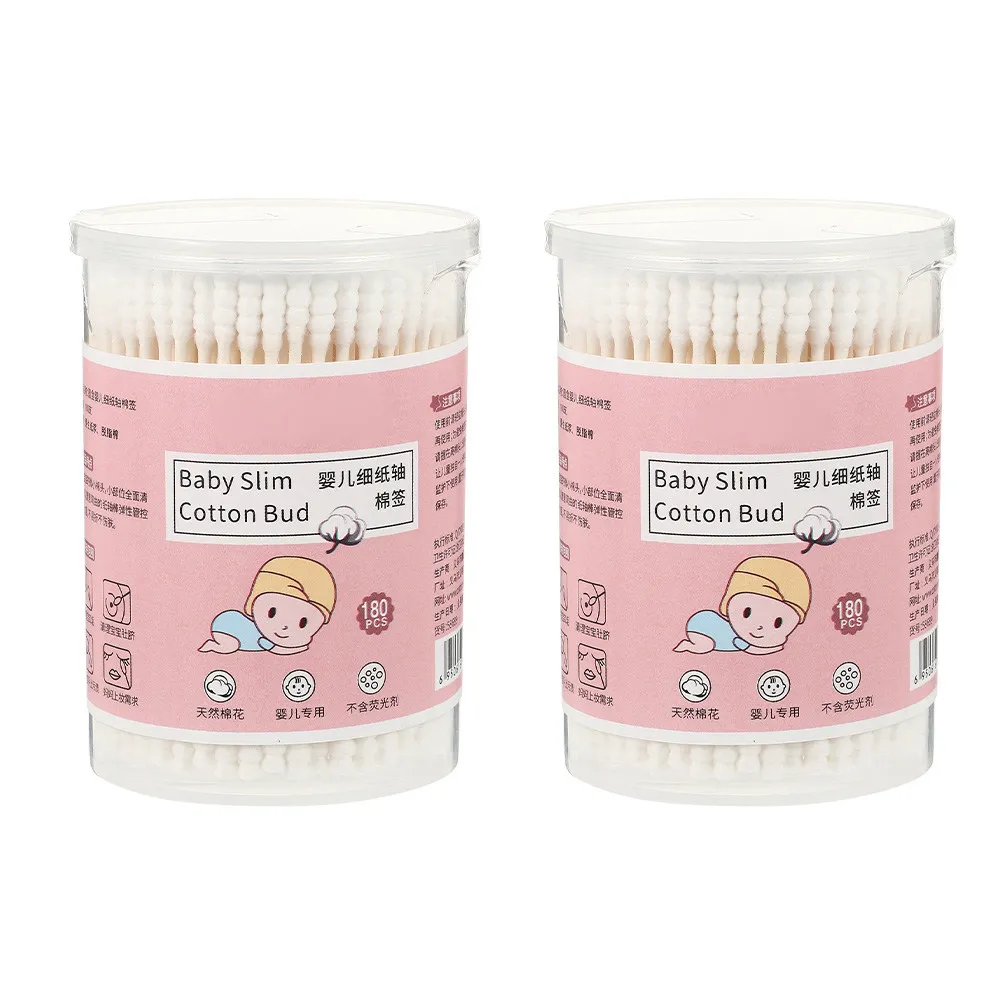 2 Boxes Double-Headed Cotton Swabs Disposable Ear Cleaning Makeup Multifunction Baby Care Buds Compact Lightweight Safe
2 Boxes Double-Headed Cotton Swabs Disposable Ear Cleaning Makeup Multifunction Baby Care Buds Compact Lightweight Safe
