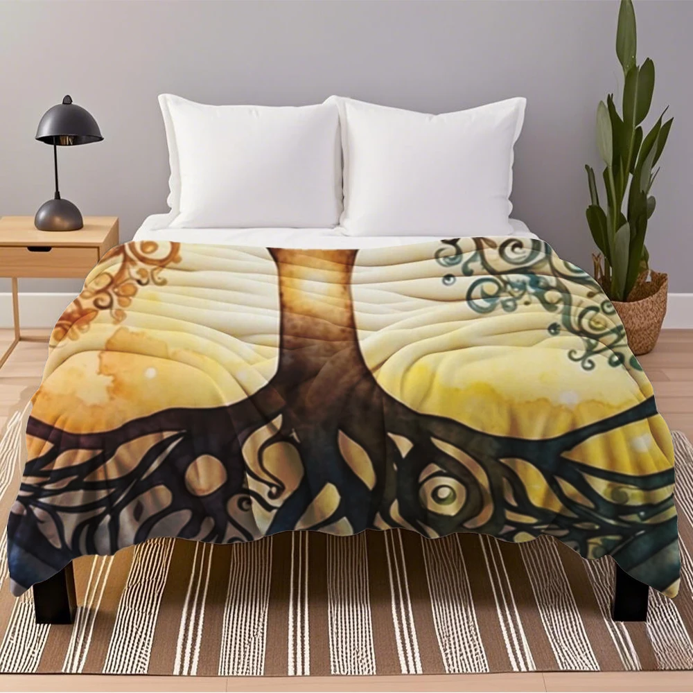 Quality Flannel Soft Blanket: Watercolour-painting-tree-of-life Modern Minimalist Bedspread, Premium Bedding, Odor-resistant
Quality Flannel Soft Blanket: Watercolour-painting-tree-of-life Modern Minimalist Bedspread, Premium Bedding, Odor-resistant
