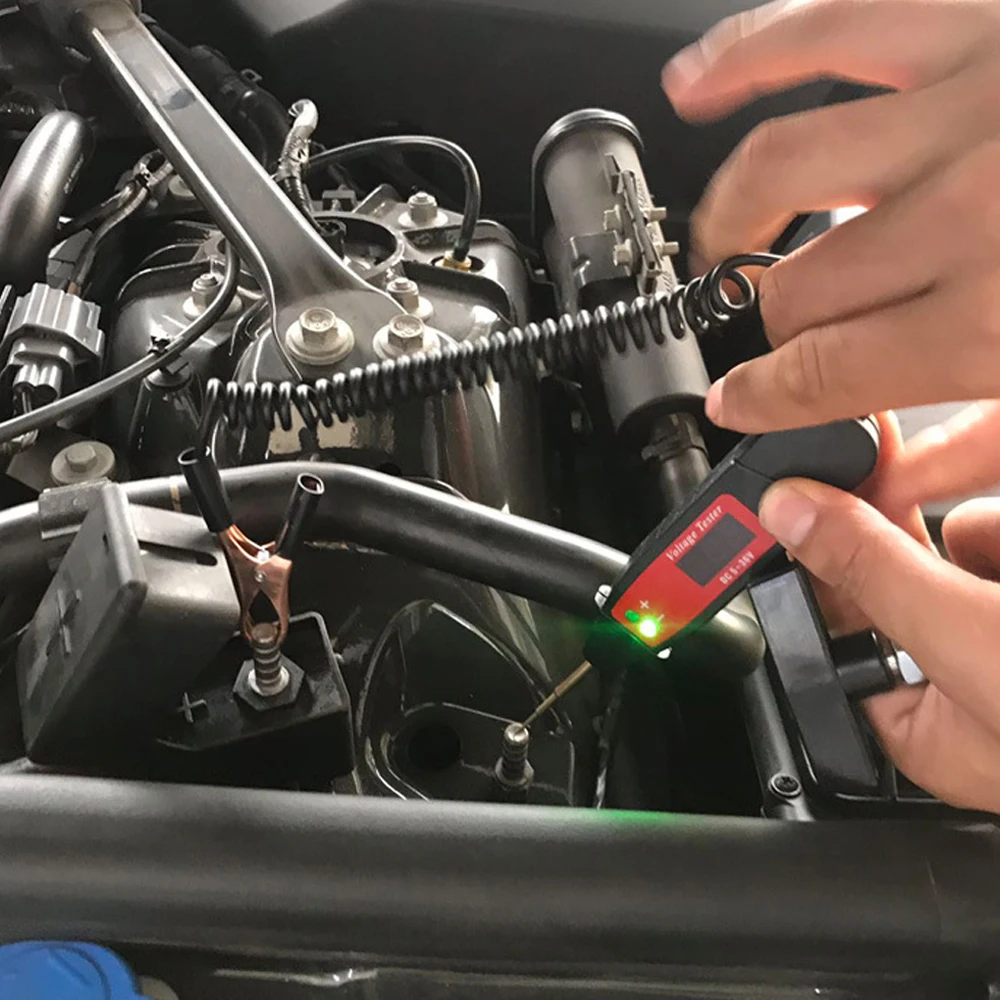 Universal Multifunctional Car Digital LCD Electric 5-36V Voltage Test Pen Probe Detector Tester LED Light Automotive Diagnostic
Universal Multifunctional Car Digital LCD Electric 5-36V Voltage Test Pen Probe Detector Tester LED Light Automotive Diagnostic