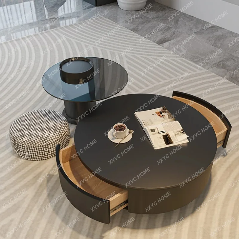 Modern Premium Coffee Table Nordic Luxury Drawers Storage Coffee Table Beauty Organizer Table Basse De Salon Home Furniture
Modern Premium Coffee Table Nordic Luxury Drawers Storage Coffee Table Beauty Organizer Table Basse De Salon Home Furniture