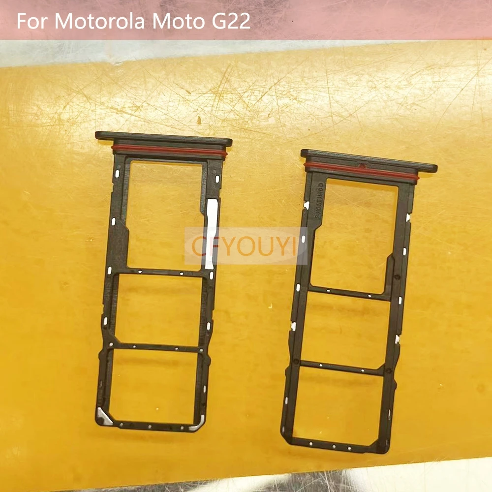 Лоток для двух SIM-карт для Motorola Moto G22 + лоток для карт Micro SD (черный)
Лоток для двух SIM-карт для Motorola Moto G22 + лоток для карт Micro SD (черный)