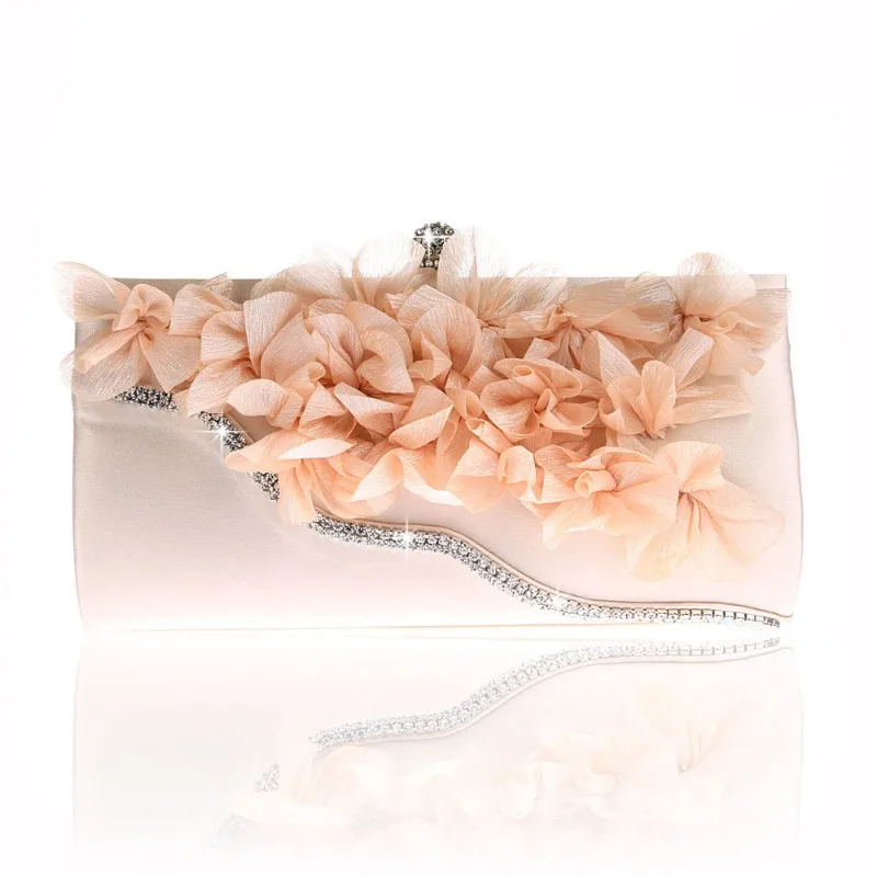 Sweet Champange Purse 3D Flower Women's Pink Evening Bags Purple Dress Matching Handbag Formal Black Party Clutch for Mother
Sweet Champange Purse 3D Flower Women's Pink Evening Bags Purple Dress Matching Handbag Formal Black Party Clutch for Mother