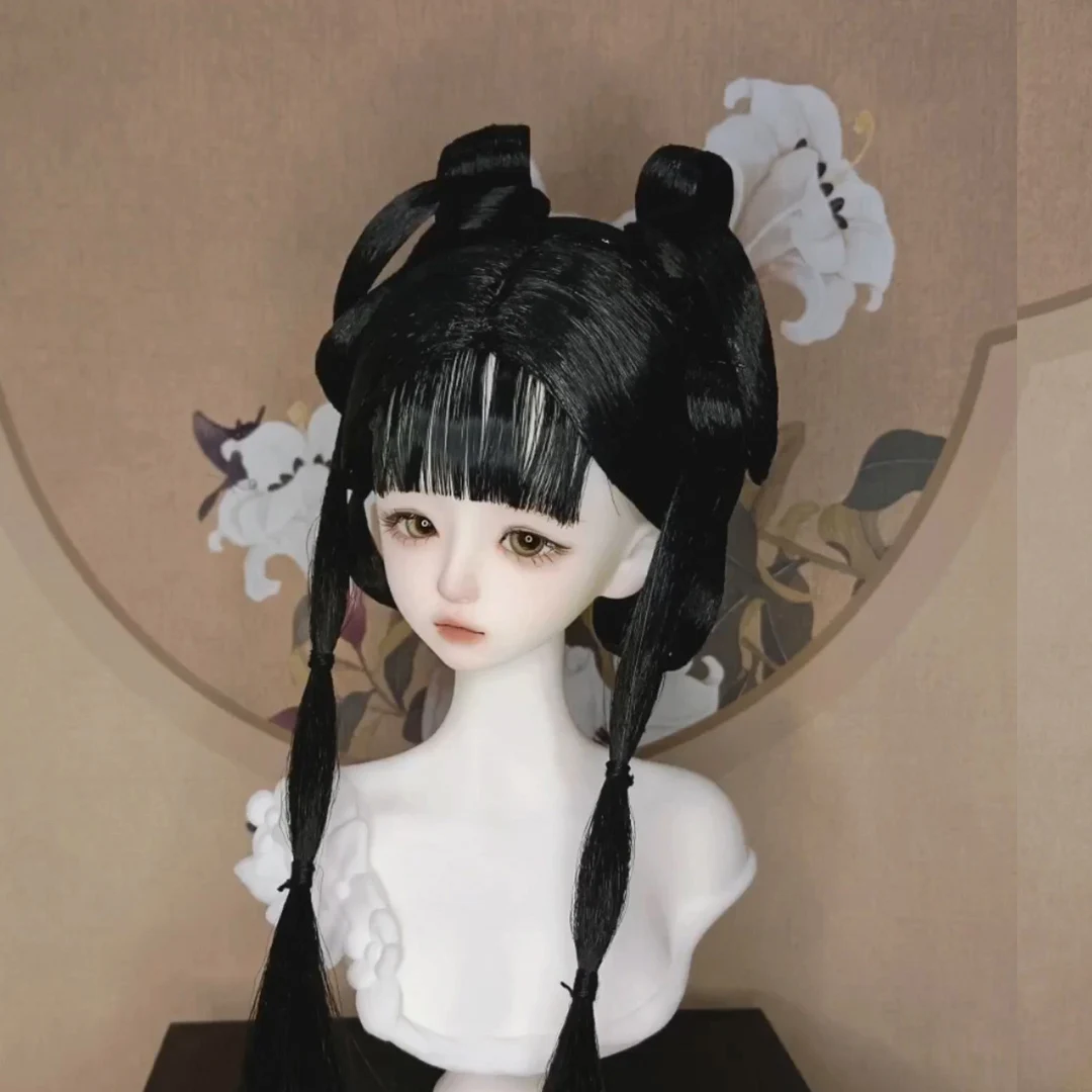 1/4 1/3 Парики куклы BJD Древний костюм Hanfu Винтажный стиль Длинные волосы Фея Парик для MSD SD13 Девушка SSDF Аксессуары для дяди A1738
1/4 1/3 Парики куклы BJD Древний костюм Hanfu Винтажный стиль Длинные волосы Фея Парик для MSD SD13 Девушка SSDF Аксессуары для дяди A1738