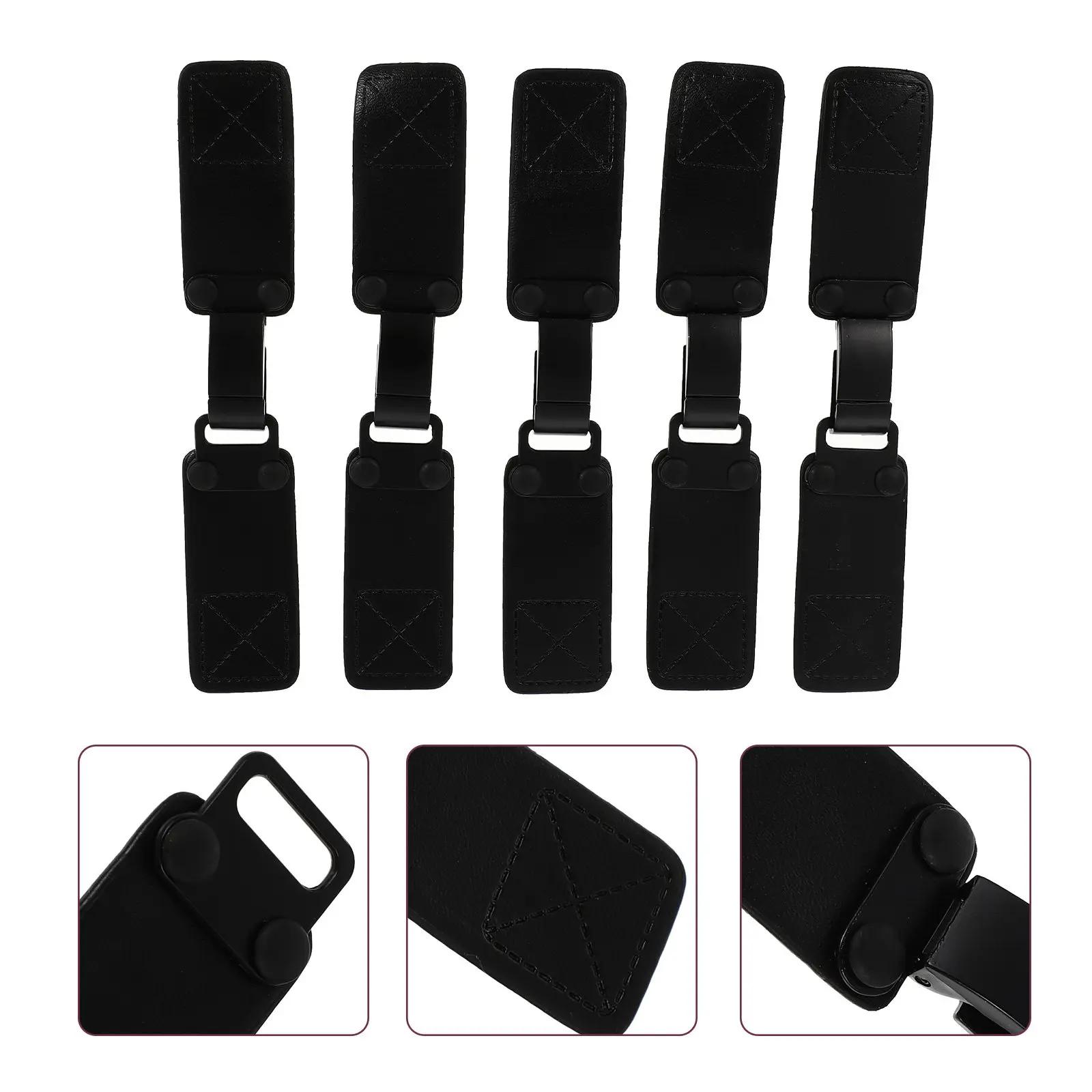 5 пар пряжек для ремней из ПУ и металла, застежки для платьев и пальто, аксессуары для одежды, сменные пряжки-тогглы
5 пар пряжек для ремней из ПУ и металла, застежки для платьев и пальто, аксессуары для одежды, сменные пряжки-тогглы