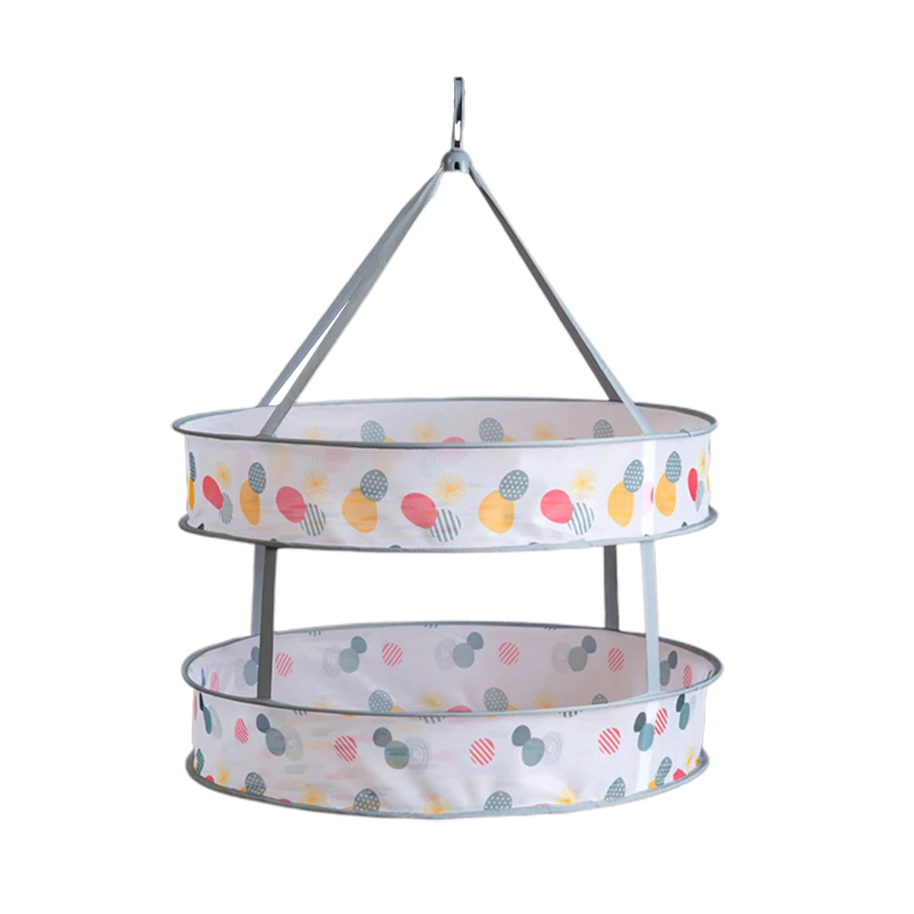 Foldable Laundry Drying Basket Double Layer Clothes Rack Portable Round Windproof Non Slip Hook For Sweaters Cashmere Silk
Foldable Laundry Drying Basket Double Layer Clothes Rack Portable Round Windproof Non Slip Hook For Sweaters Cashmere Silk