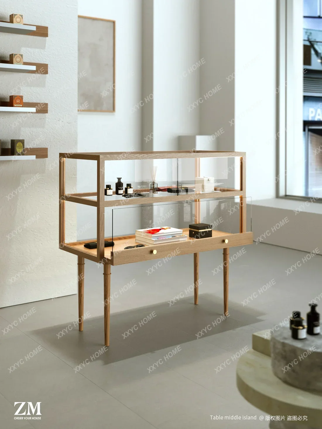 XZ Medieval Jewelry Glass Display Cabinet Silver Jewelry Optical Store Boutique Cabinet Jade Display Cabinet Window Sample Go
XZ Medieval Jewelry Glass Display Cabinet Silver Jewelry Optical Store Boutique Cabinet Jade Display Cabinet Window Sample Go