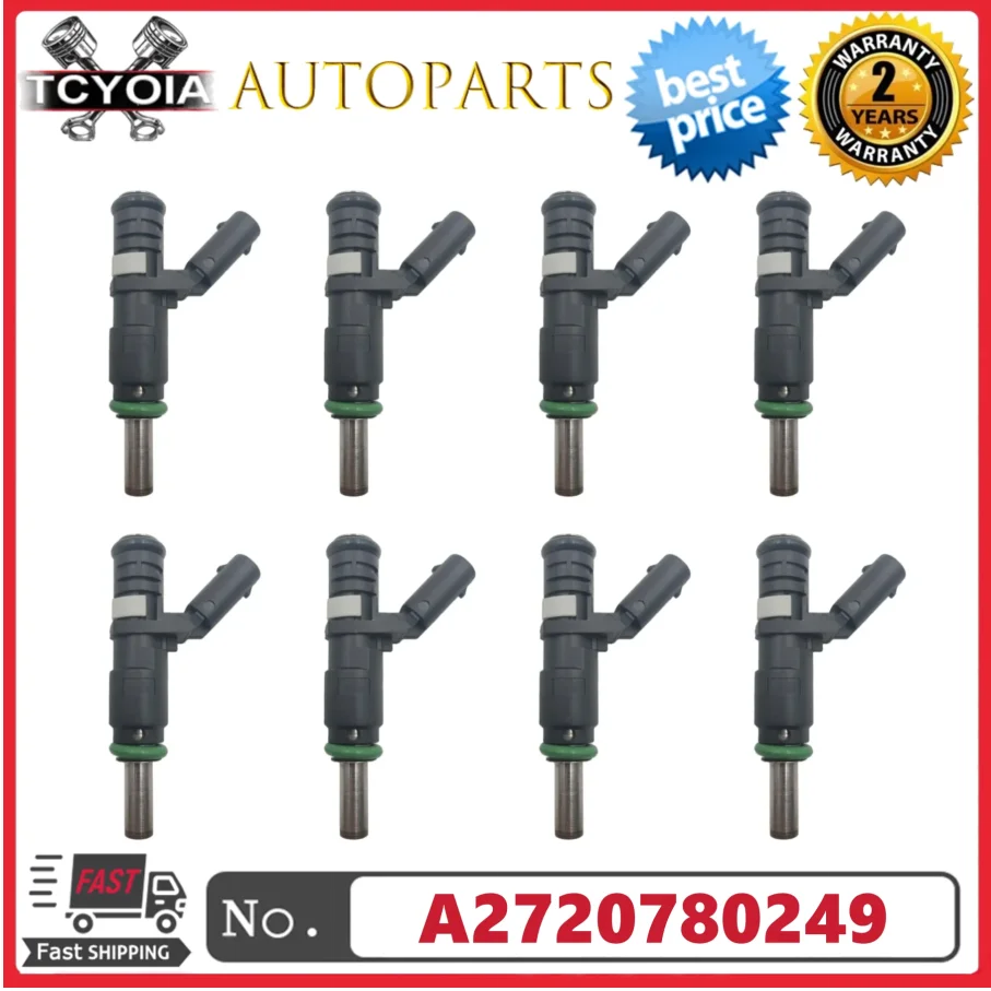 6/8pcs Fuel Injectors A2720780249 2720780249 For Mercedes-Benz 2.5L 3.0L 3.5L 4.7L 5.5L 2006-2015
6/8pcs Fuel Injectors A2720780249 2720780249 For Mercedes-Benz 2.5L 3.0L 3.5L 4.7L 5.5L 2006-2015