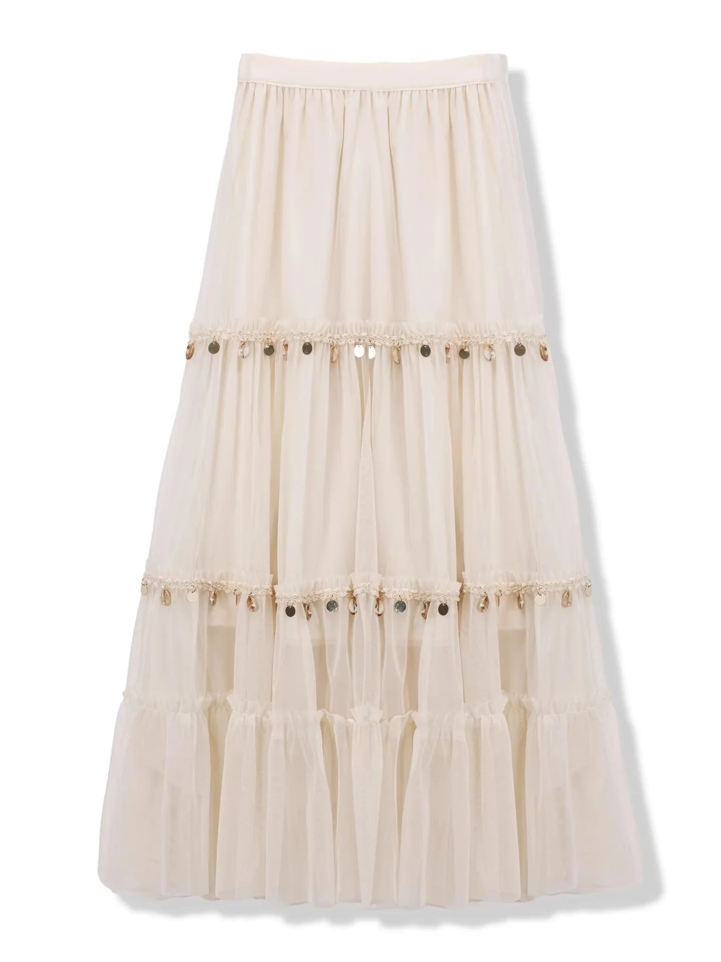 Ele Splice Lace Skirt with Pleated Hemline A-Line Wide Hem Faionable Elastic Waist Me f-length Fairy Aosphere
Ele Splice Lace Skirt with Pleated Hemline A-Line Wide Hem Faionable Elastic Waist Me f-length Fairy Aosphere