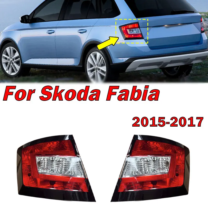 Автомобильные аксессуары для Skoda Fabia 2015, 2016, 2017, задний бампер, лампа заднего сигнала, задний фонарь, корпус стоп-сигнала без лампочек
Автомобильные аксессуары для Skoda Fabia 2015, 2016, 2017, задний бампер, лампа заднего сигнала, задний фонарь, корпус стоп-сигнала без лампочек