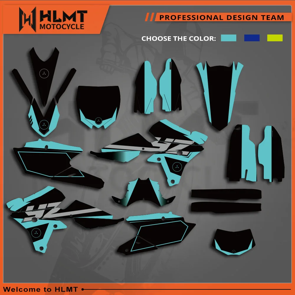HLMT Custom Team Graphics Backgrounds Decals Stickers Kit For YAMAHA 2014-2018 YZ250F 2015-2018 YZ250FX WRF250 2014-2017 YZ450F
HLMT Custom Team Graphics Backgrounds Decals Stickers Kit For YAMAHA 2014-2018 YZ250F 2015-2018 YZ250FX WRF250 2014-2017 YZ450F