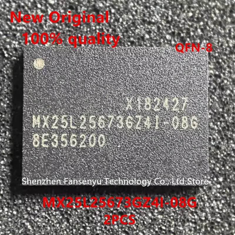 (2piece)100% New MX25L25673GZ4I-08G MX25L25673GZ41-08G MX25L25673 QFN-8 Chipset
(2piece)100% New MX25L25673GZ4I-08G MX25L25673GZ41-08G MX25L25673 QFN-8 Chipset