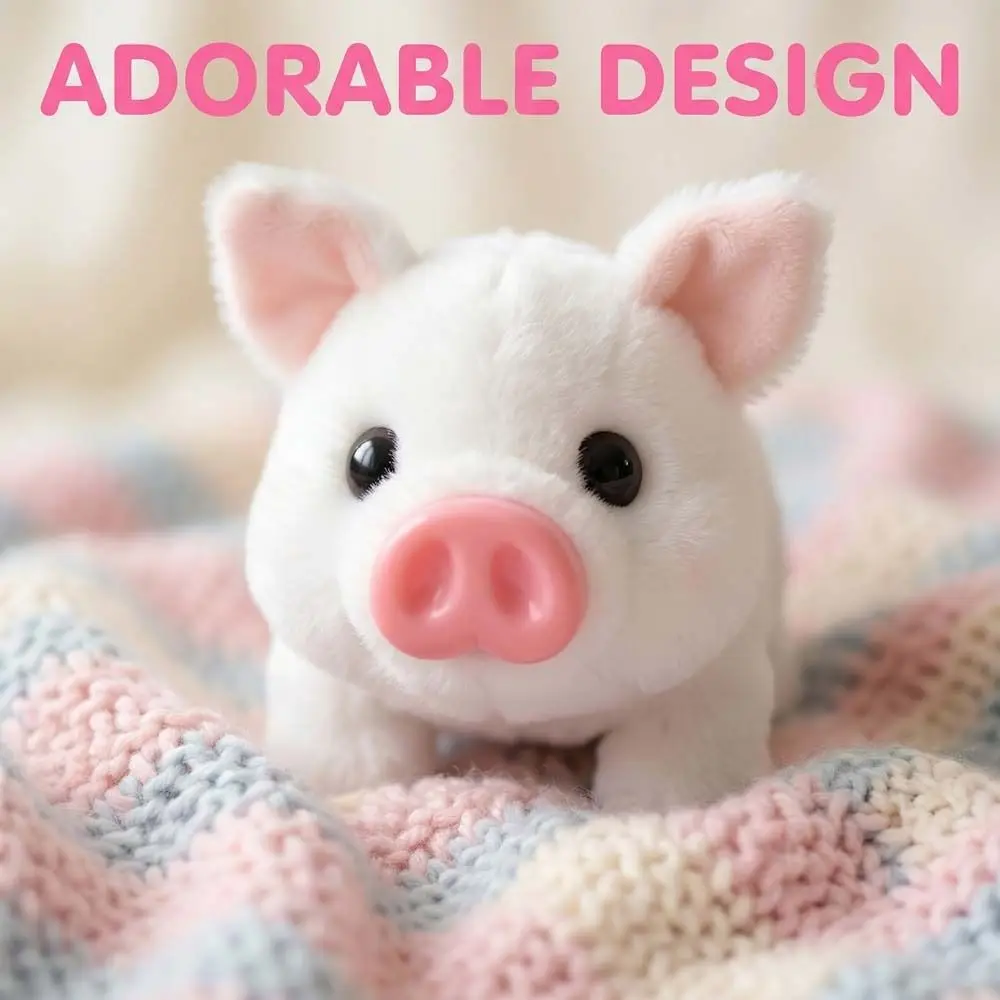 with Wagging Tail Electric Pig Can Walking Funny Electric Walking Pig Lovely Simulation Stuffed Animal Pig Gift
with Wagging Tail Electric Pig Can Walking Funny Electric Walking Pig Lovely Simulation Stuffed Animal Pig Gift
