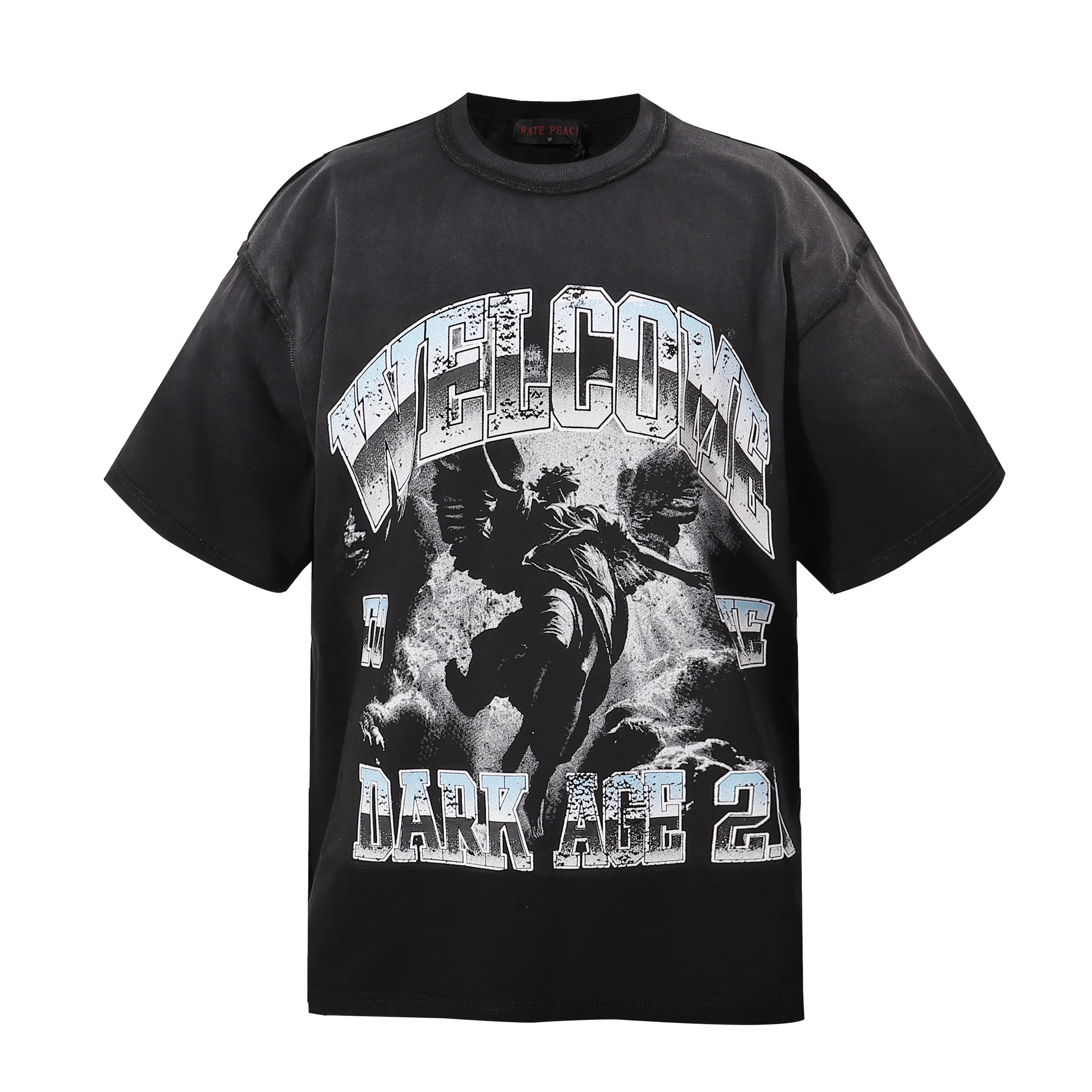 Unisex Vintage Washed T-shirt Gothic Angel Print Tshirts Streetwear Y2k Summer Casual Crew Neck Cotton Tee for Man Oversized
Unisex Vintage Washed T-shirt Gothic Angel Print Tshirts Streetwear Y2k Summer Casual Crew Neck Cotton Tee for Man Oversized