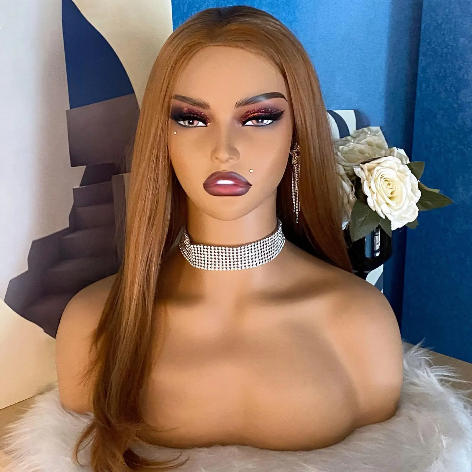 Female Mannequin Head Wig Stand with Makeup Professional Wig Head Mannequin Display for Beauty Salon Hairpieces Scarf Hat
Female Mannequin Head Wig Stand with Makeup Professional Wig Head Mannequin Display for Beauty Salon Hairpieces Scarf Hat