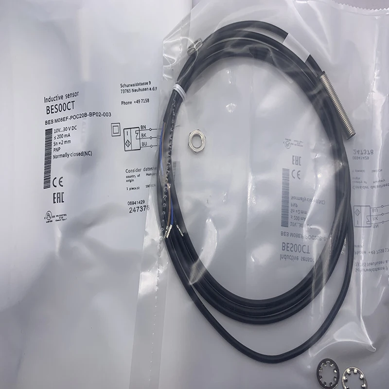 In Stock New Proximity Switch Sensor BES M08EF-POC20B-BP02-003 One-year Warranty High Quality Seller
In Stock New Proximity Switch Sensor BES M08EF-POC20B-BP02-003 One-year Warranty High Quality Seller