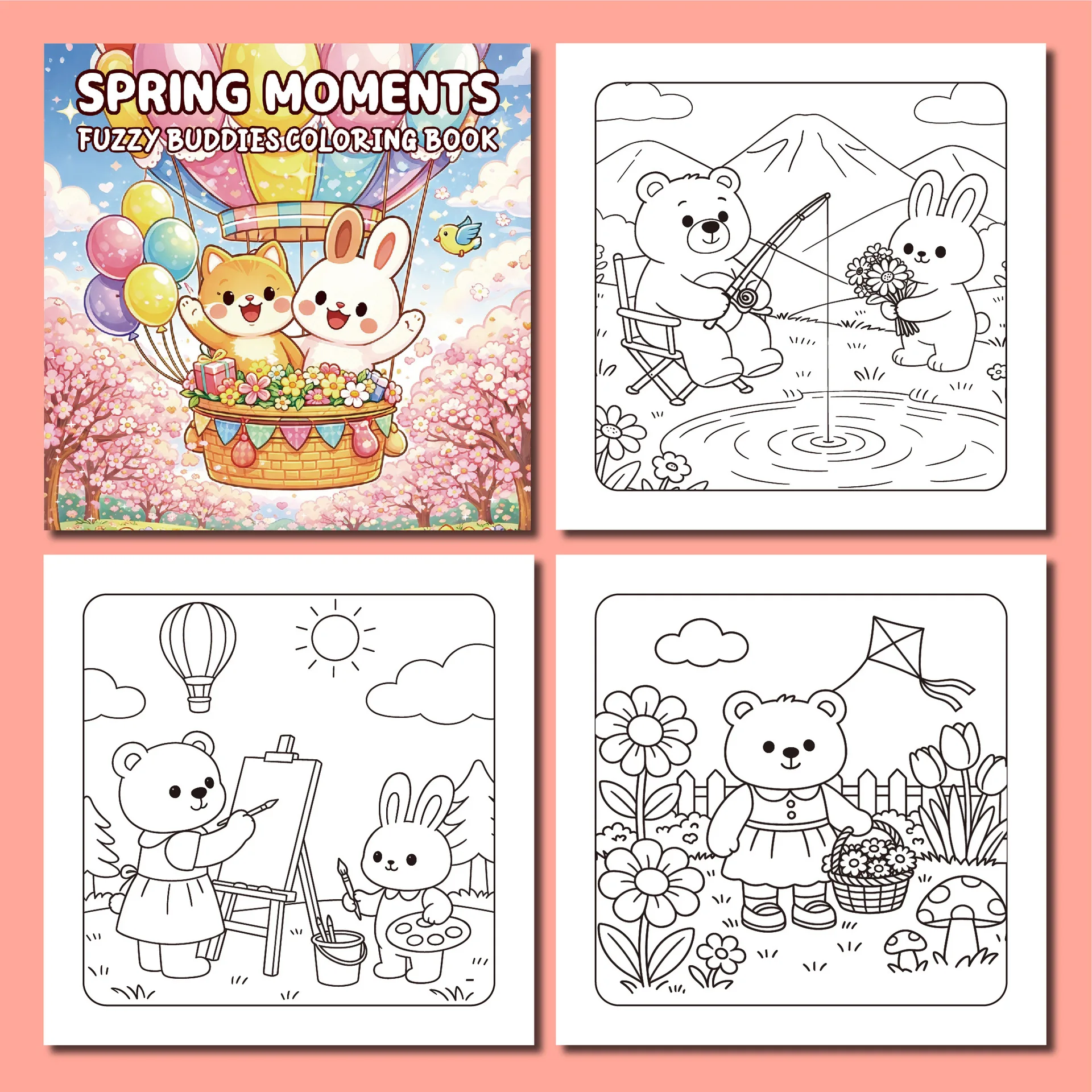 24 cartoon doodles for stress relief, warmth and comfort, and cute pet elf coloring
24 cartoon doodles for stress relief, warmth and comfort, and cute pet elf coloring