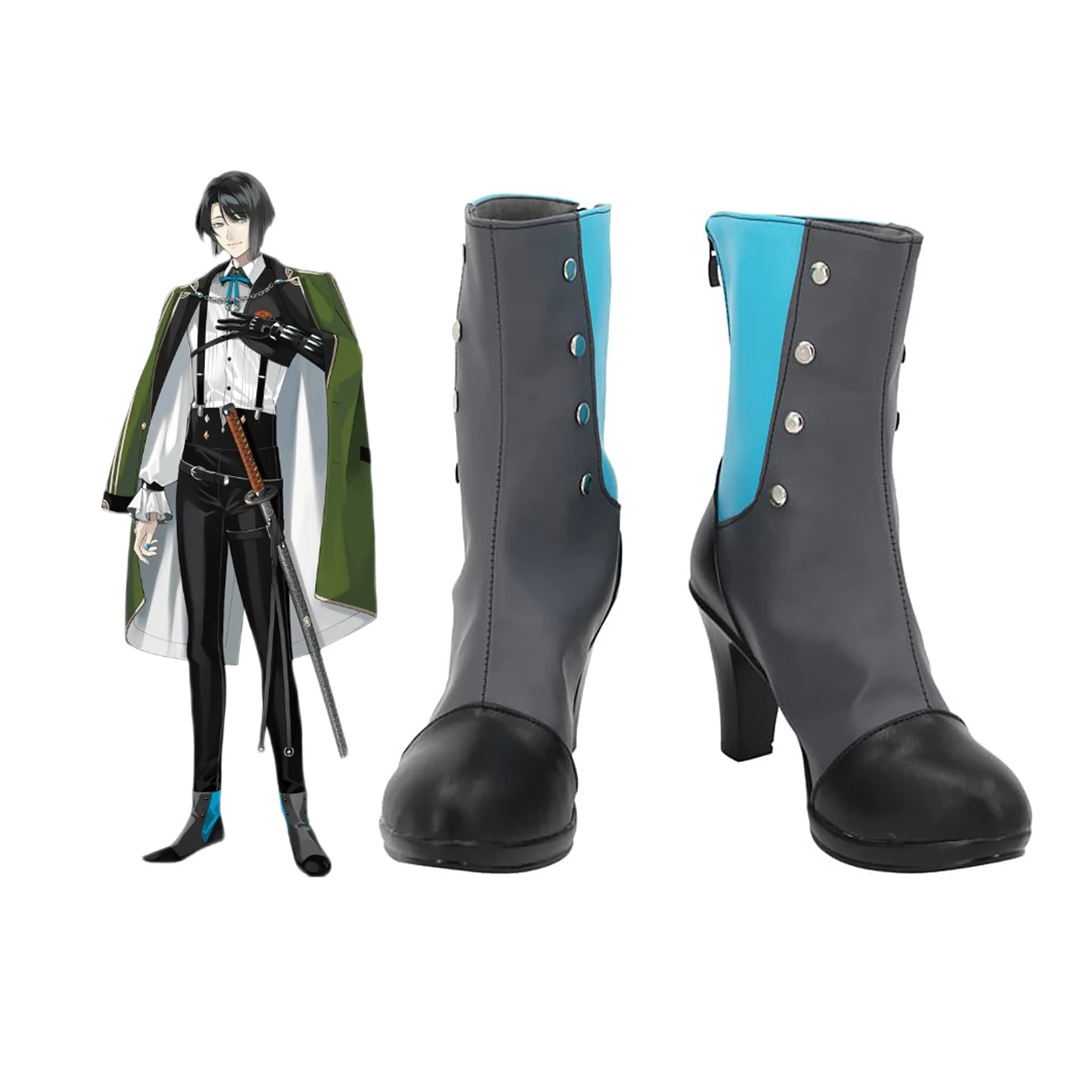 Touken Ranbu Matsui Gou Cosplay Shoes High Heel Boots Custom Made
Touken Ranbu Matsui Gou Cosplay Shoes High Heel Boots Custom Made