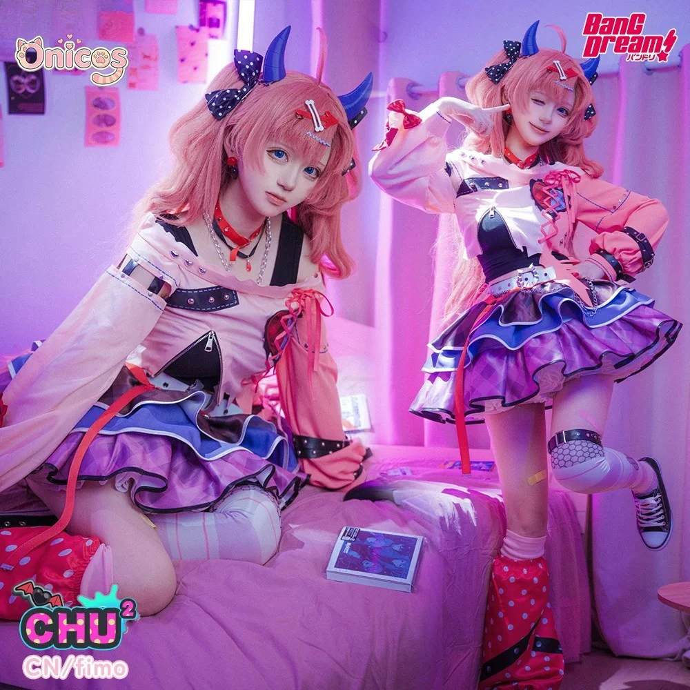 BanG Dream! Chiyu Tamade Cosplay Costume Game Full set Lolita Dress Princess Dress Halloween High Quality Outfit Women Onicos
BanG Dream! Chiyu Tamade Cosplay Costume Game Full set Lolita Dress Princess Dress Halloween High Quality Outfit Women Onicos