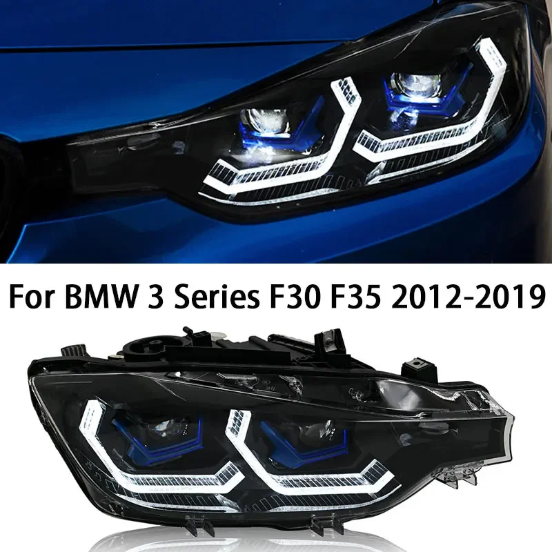 Светодиодные фары в сборе для BMW F30 F35 320i 328i 335i 3 серии 2012-2019 DRL Янтарные указатели поворота Автомобильные аксессуары
Светодиодные фары в сборе для BMW F30 F35 320i 328i 335i 3 серии 2012-2019 DRL Янтарные указатели поворота Автомобильные аксессуары