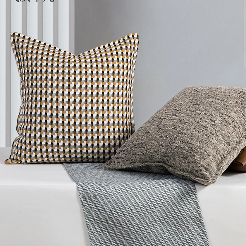 Nordic Luxury Woven Leather Cushion Cover Bedroom Headboards Living room Sofa PU Pillow Cover Office Pillowcases Home Decor
Nordic Luxury Woven Leather Cushion Cover Bedroom Headboards Living room Sofa PU Pillow Cover Office Pillowcases Home Decor