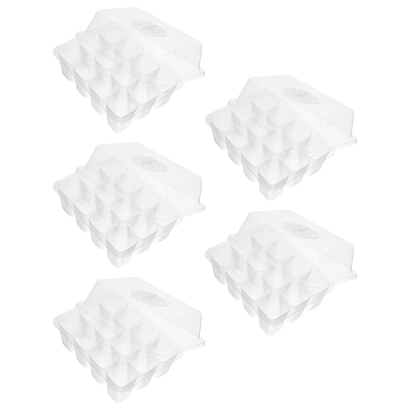 5Pcs 12 Grids Nursery Tray Plastic Plant Germination Box for Garden Planting Hydroponic Grower Starter Kit Sprouter Tray Planter
5Pcs 12 Grids Nursery Tray Plastic Plant Germination Box for Garden Planting Hydroponic Grower Starter Kit Sprouter Tray Planter