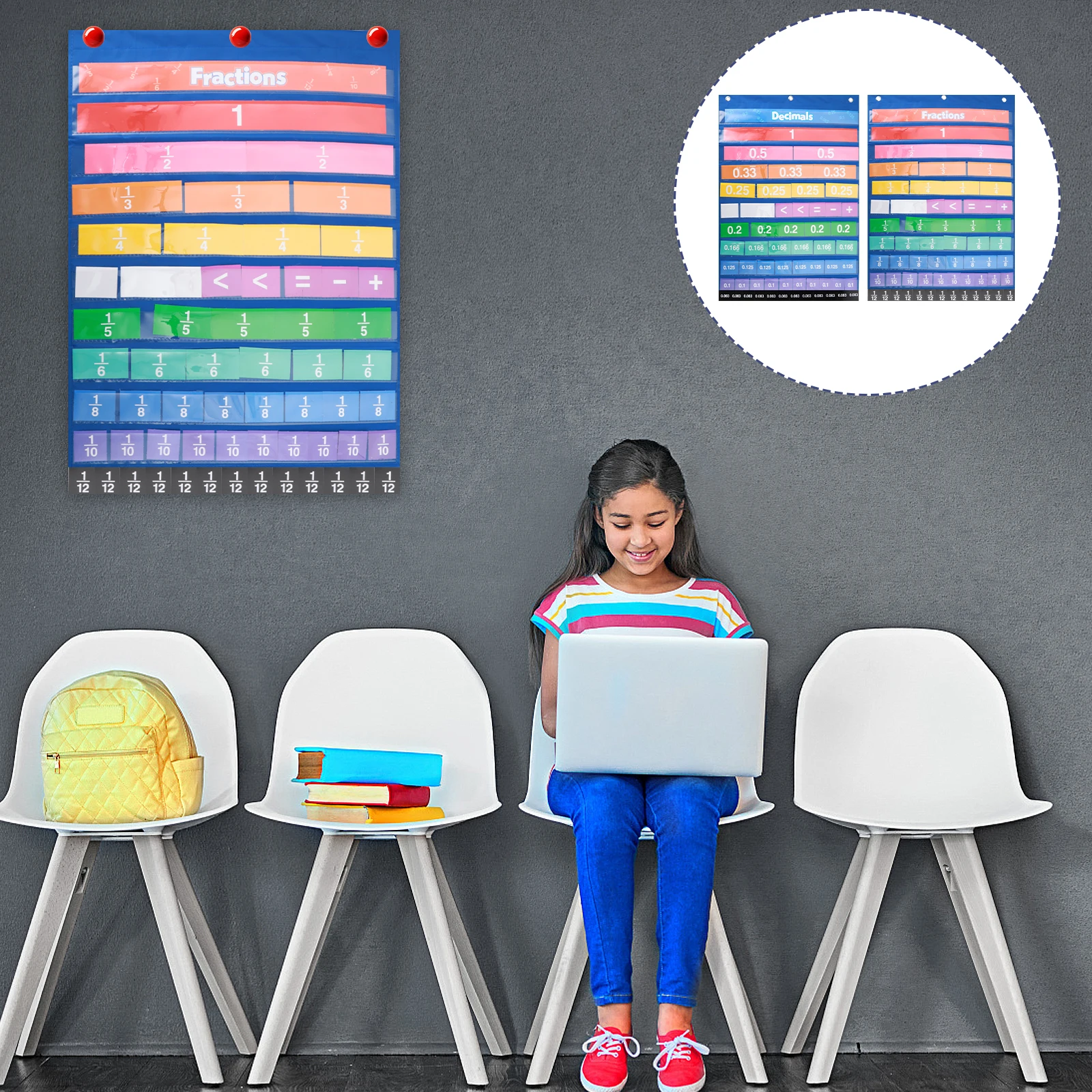 Fraction Cards Classroom Teaching Math Supplies Preschool Homeschool Charts Decimal Number Study Tools Premium Material Visual
Fraction Cards Classroom Teaching Math Supplies Preschool Homeschool Charts Decimal Number Study Tools Premium Material Visual