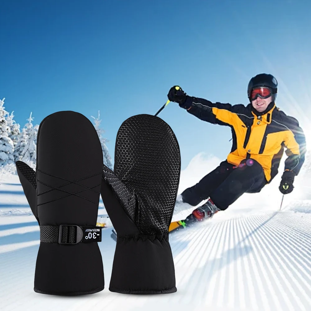 Ski Mittens Waterproof Snow Gloves Windproof Winter Gloves Thermal Snowboard Gloves Cold Weather Gloves for Men & Women
Ski Mittens Waterproof Snow Gloves Windproof Winter Gloves Thermal Snowboard Gloves Cold Weather Gloves for Men & Women