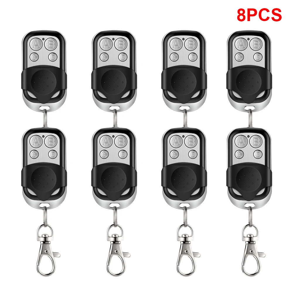 Universal 4 Buttons Garage Door Opener Remote Control 433MHZ Clone Fixed Learning Rolling Code Duplicator Garage
Universal 4 Buttons Garage Door Opener Remote Control 433MHZ Clone Fixed Learning Rolling Code Duplicator Garage