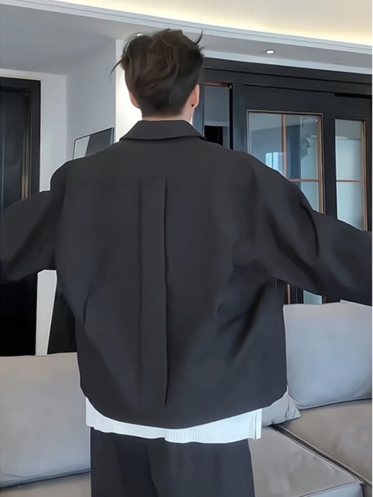 Bla Tailored Spring Autumn Men's Jaet Adstrative Collar ort American Baseball Sle Windproof Polyester Fiber
Bla Tailored Spring Autumn Men's Jaet Adstrative Collar ort American Baseball Sle Windproof Polyester Fiber